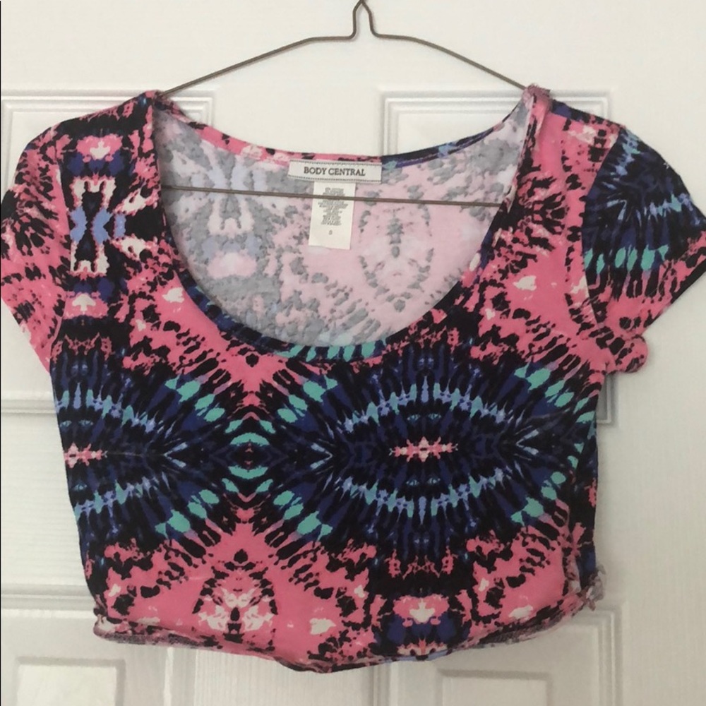 Tie Dye Crop Top
